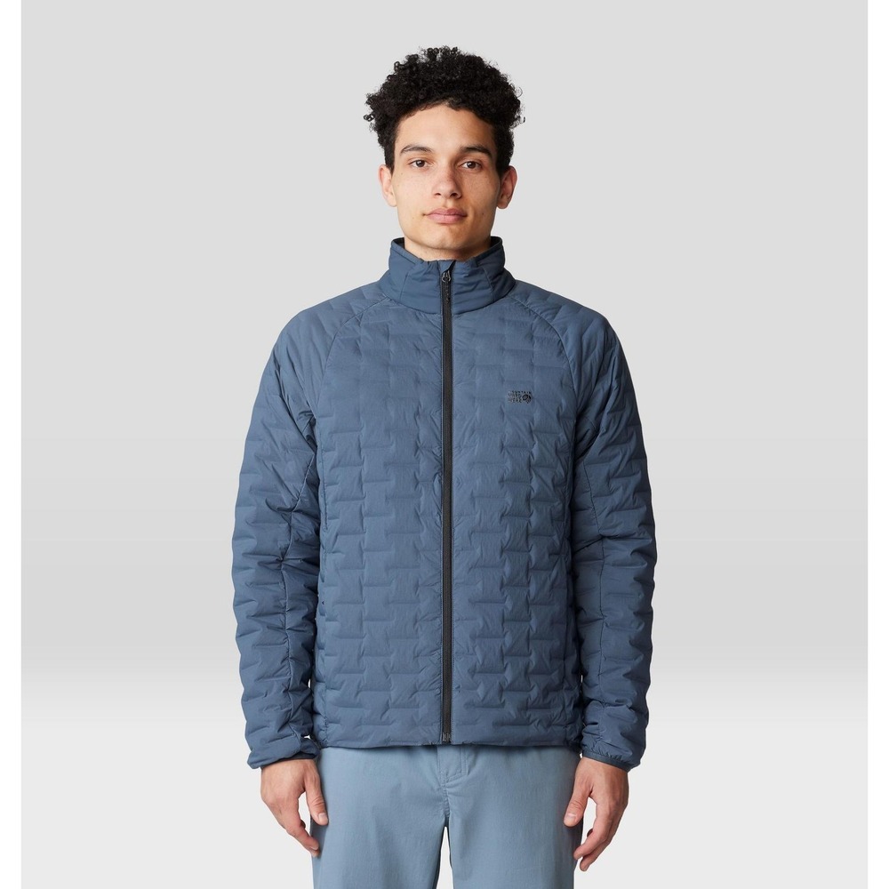 Mountain Hardwear StretchDown Light Jacket Men's XL - 700 Fill Down Moon Blue